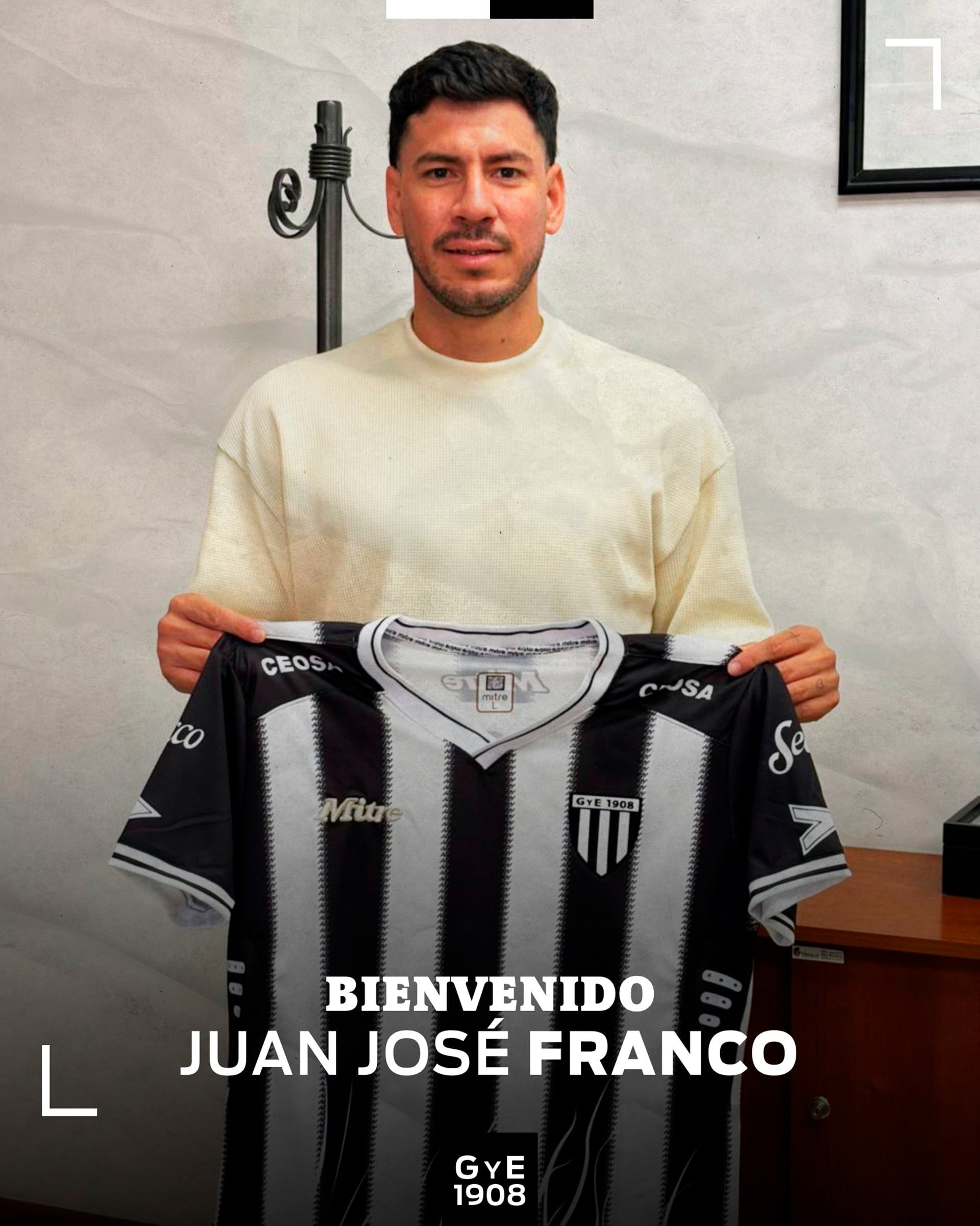 El lateral derecho paraguayo Juan José Franco (33 años) firmó por una temporada en Gimnasia de Mendoza tras su paso por Instituto de Córdoba