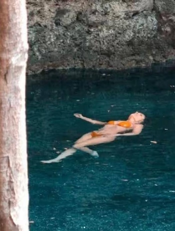 El rodaje en cenotes de