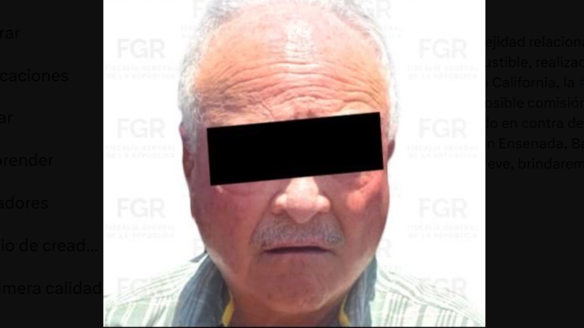 Detienen Ernesto Ruffo, exgobernador de Baja California, por delincuencia organizada y contrabando