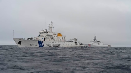 Prefectura realizó un adiestramiento conjunto con la Guardia Costera de Estados Unidos