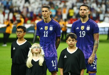Di María y Otamendi, dos