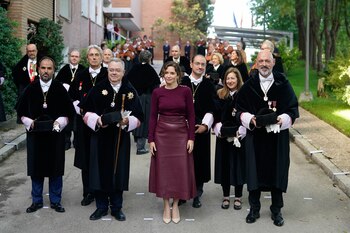 La presidenta de la Comunidad