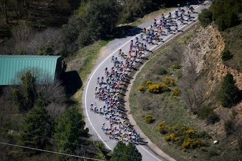 La jornada contará con un puerto de montaña fuera de categoría que será el atractivo de la etapa-crédito @VoltaCatalunya/X