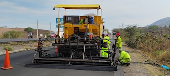 Tren pavimentación SICT 01
