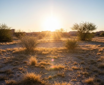 Las ciudades en regiones secas