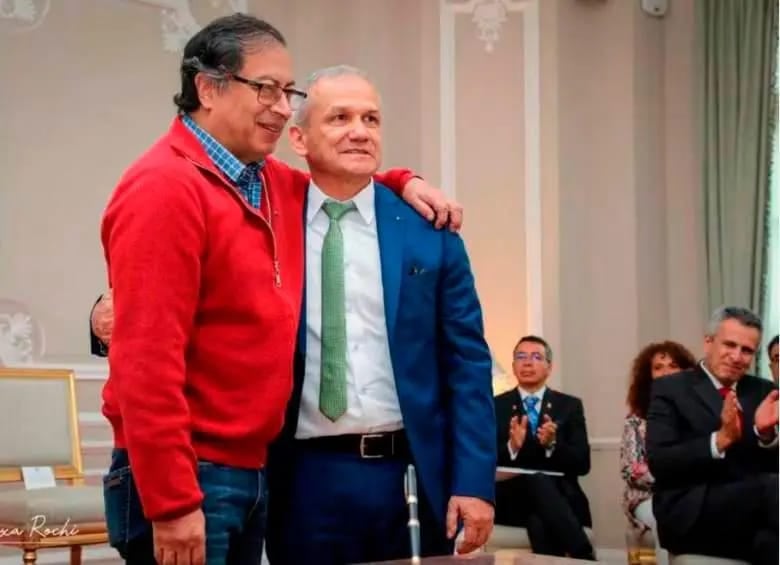 Carlos Ramón González, exdirector de la DNI y Dapre, asistió a la audiencia desde Nicaragua, donde permanece pese a la solicitud de extradición de Colombia - crédito @CeDemocratico/X