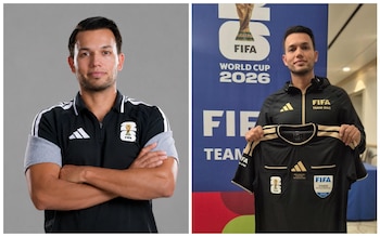 Él es Nicolás Gallo, el árbitro colombiano que estuvo presente en la gran final de la Copa del Mundo