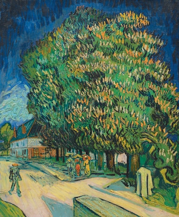 Van Gogh, Châtaigniers en fleurs