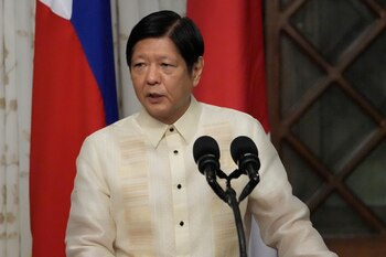 El presidente de Filipinas, Ferdinand