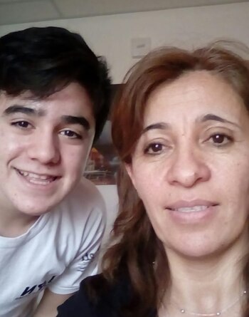 Andrea Pichifilo trabaja en hospital