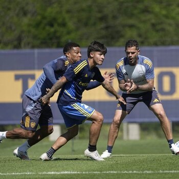 Fernando Gago volvió a incluir a Fabra entre los concentrados de Boca