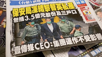 El magnate Jimmy Lai no