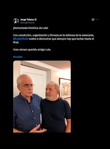 Reaccion de los politicos de argentina ante el triunfo de lula da silva