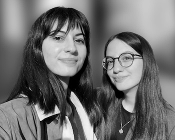 Paula Ducay (izq.) e Inés