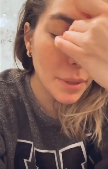 Se dijo dolida por las