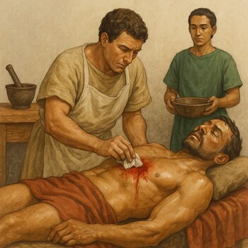 Sin conocimiento de los gérmenes,