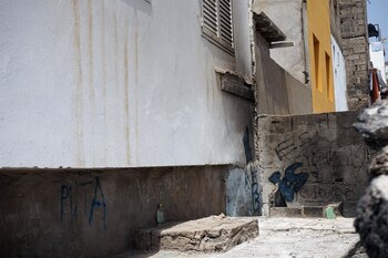 Fachada de la vivienda en