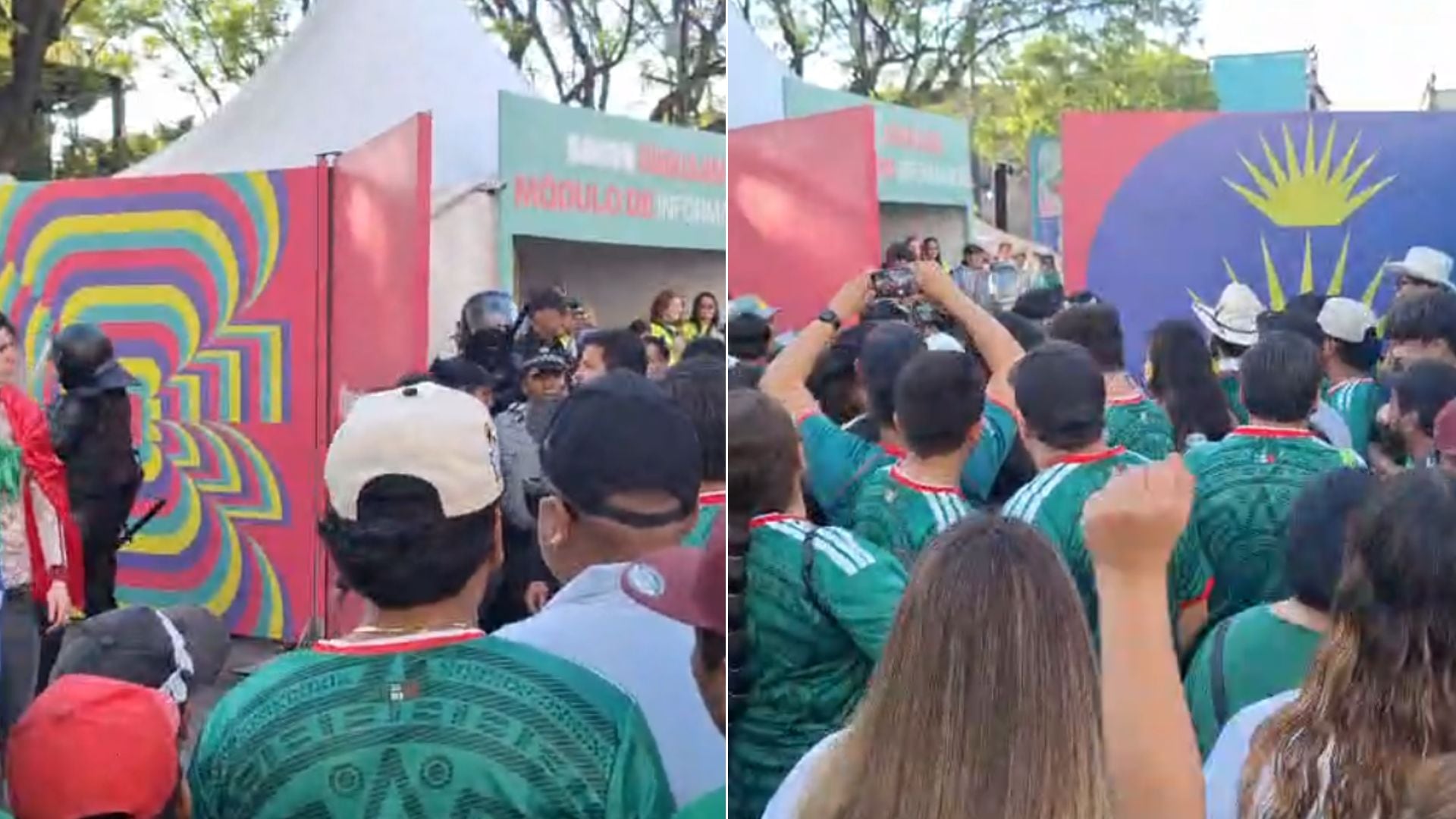 Reportan portazo en el FIFA Fan Fest en Guadalajara previo al juego del Tri (Zurisaddai González /Infobae México)
