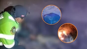 En su huida, los delincuentes