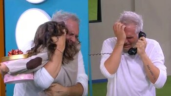 El actor lloró conmovido con