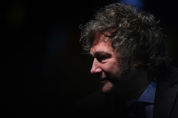El presidente Javier Milei (EFE/ André Borges)