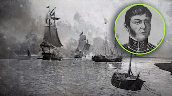 El primer combate naval argentino:
