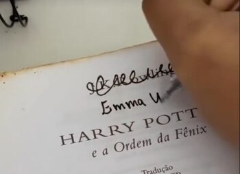 El nombre de J.J. Rowling,