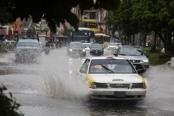 El chofer del taxi argumentó