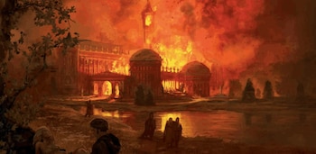 Egg, destinado a convertirse en rey de los siete reinos bajo el nombre de Aegon V, perece en Summer Hall.