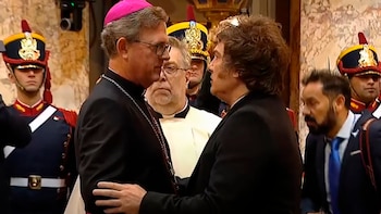 Tedeum del 25 de Mayo en la Catedral Metropolitana - Garcia Cueva y Milei