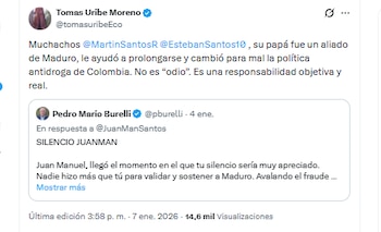 Tomás Uribe Moreno aseguró que