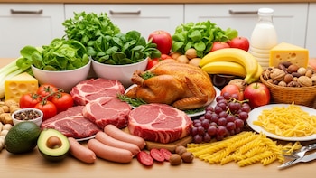 Cuáles son los 5 alimentos