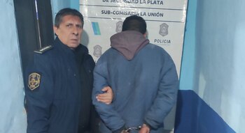 El hombre fue detenido en
