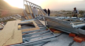 La casa prefabricada que quedó