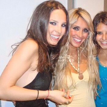 Una imagen de ambas famosas