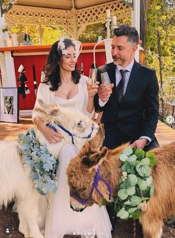Paola Núñez comparte en redes sociales las fotos de su íntima boda con Federico Verardi, director de fotografía con quien mantiene una relación de más de cinco años (IG)