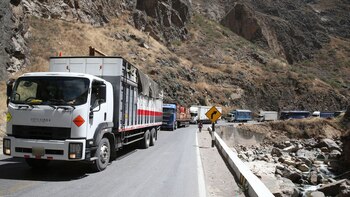 El paro nacional de transportistas