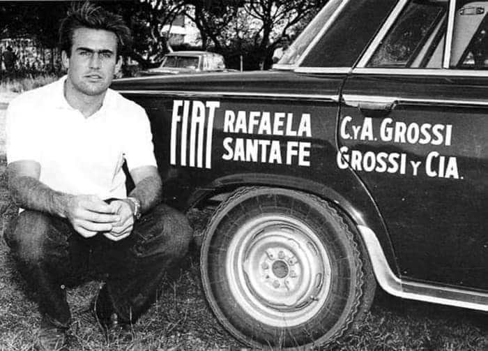 Reutemann tuvo el apoyo de los hermanos Carlos y Américo Grossi que fue clave para poder correr e nivel nacional (Archivo CORSA)
