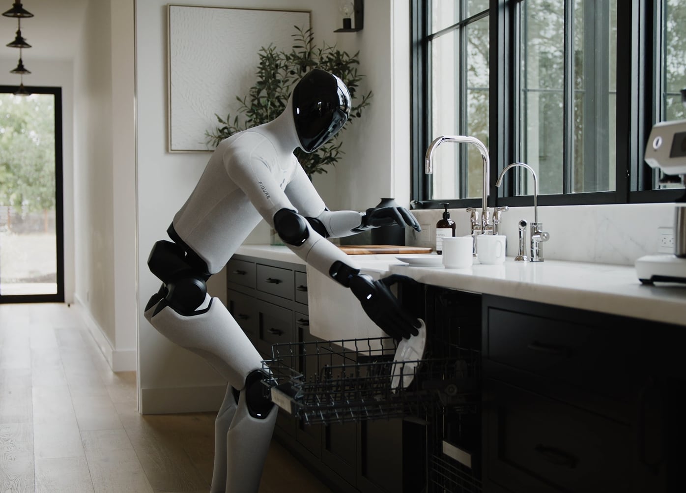 La empresa sostuvo que necesita más datos y capacidad de procesamiento para entrenar Helix, su modelo de inteligencia artificial para robots humanoides. (Foto: Figure)
