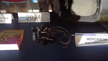 Entre los objetos recuperados está