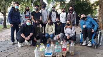 Una acción de recolección de