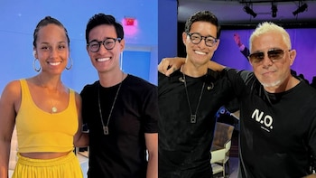 Tony Succar elogió el talento de Alicia Keys y Alejandro Sanz. (Instagram)