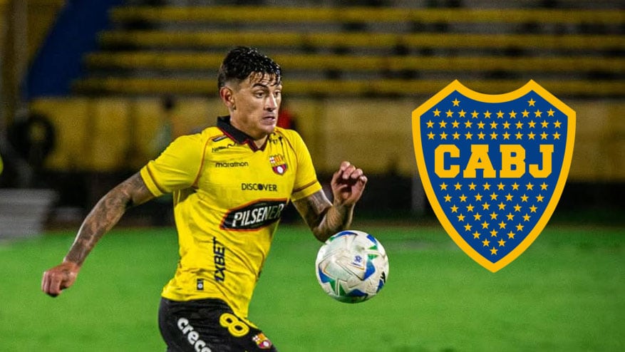 Sergio Núñez encendió la previa del partido entre Barcelona de Ecuador y Boca en La Bombonera por la Libertadores