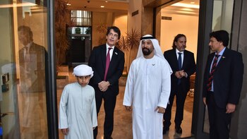 La embajada de Emiratos Árabes