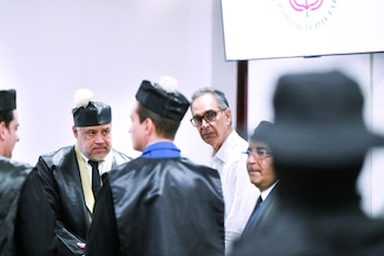 La defensa de Santiago Hazim no objetó que el Ministerio Público reciba una prórroga de cuatro meses para presentar la acusación por el caso de corrupción en Senasa. (Imagen retomada de Listín Diario)