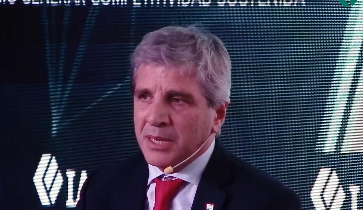 Luis Caputo participó de la 47° Convención Anual del Instituto Argentino de Ejecutivos de Finanzas (IAEF). (Captura de pantalla)