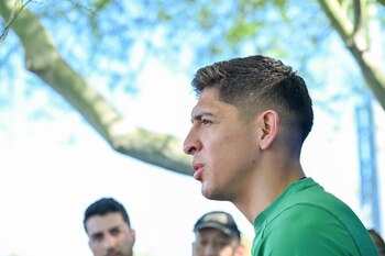 El "Machín" expresó el compromiso