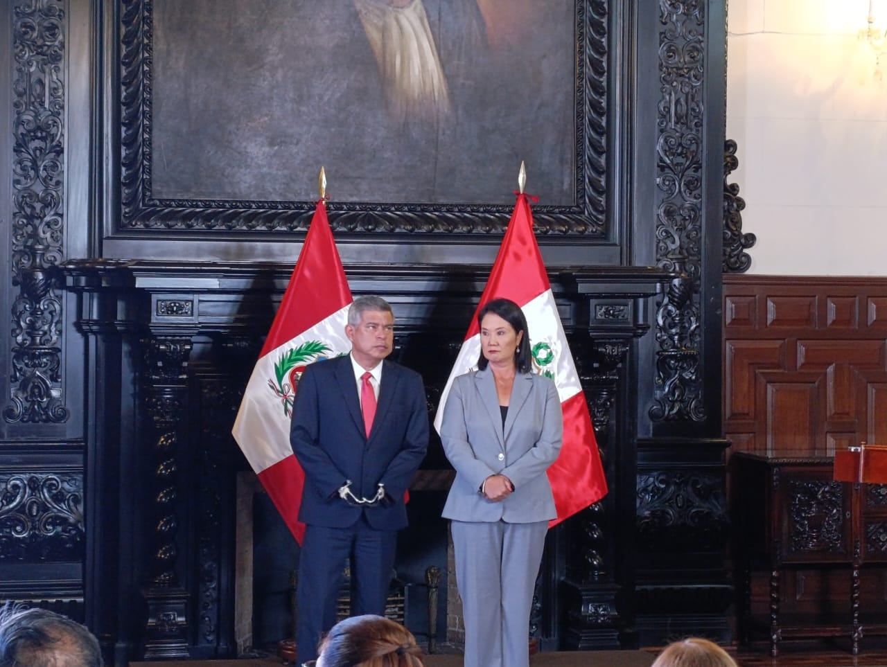 Representantes del Gobierno de Perú anuncian medidas de contingencia frente a los impactos del fenómeno de El Niño y choques económicos externos. (Paula Elizalde / Infobae)