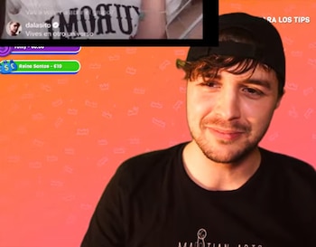 Dalas durante su live en