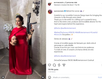 Aurora Cossio, nacida en Barranquilla y criada en Bucaramanga, amplía su proyección internacional con su papel en la serie FBI de CBS - crédito @auroracossio/ Instagram